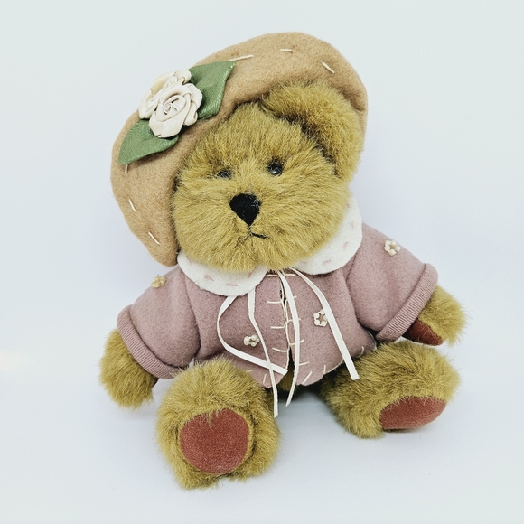 Boyds Bears - Victorian Style Jointed Plush Girl Bear - Picture 1 of 13